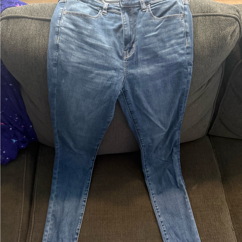 American Eagle Outfitters Blue Skinny Jeans